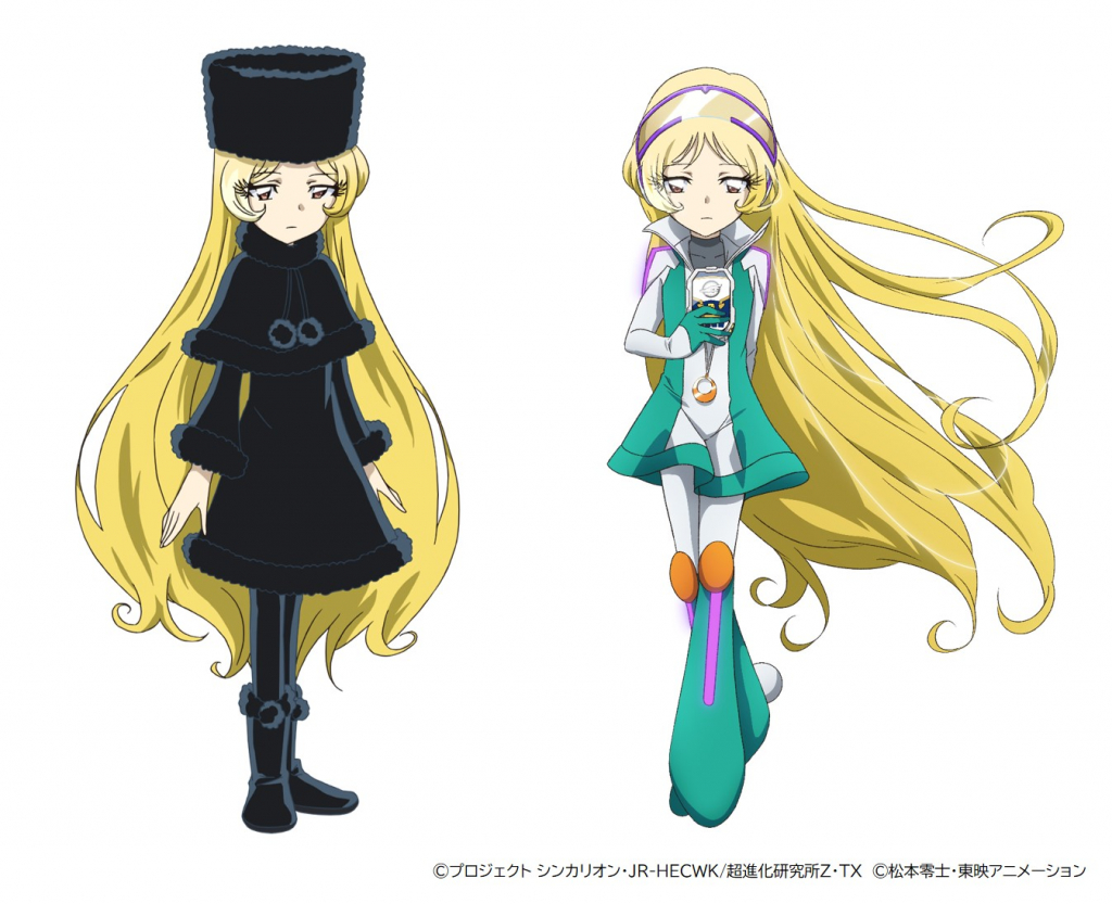 銀河鉄道999 テレビアニメ 新幹線変形ロボ シンカリオンｚ とのコラボキャラ 月野メーテル の運転士姿が解禁 ニュース 松本零士 零時社 オフィシャルサイト