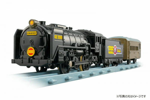 アニメ『銀河鉄道999』の999号をプラレールで再現